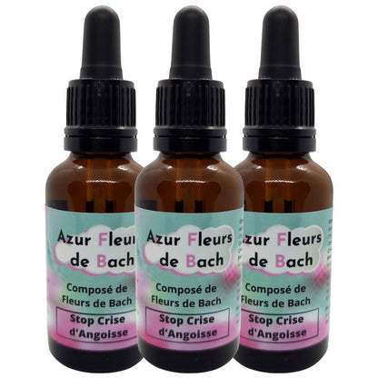 CRISE D'ANGOISSE | Fleurs de Bach | Flacon de 30ml