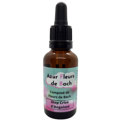 CRISE D'ANGOISSE | Fleurs de Bach | Flacon de 30ml